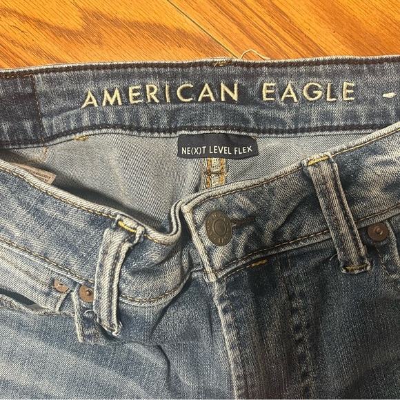 American Eagle Next Level Flex Slim Straight Men’s Jeans 30x34 - Picture 3 of 10
